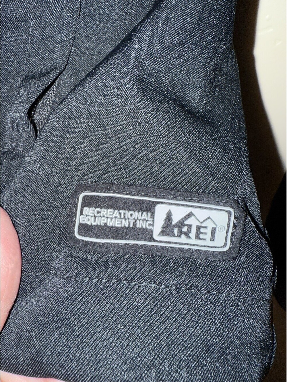 REI  Black Woman’s Jacket Size M~ Front Zip With Pockets ~ Light Weight - Picture 3 of 9